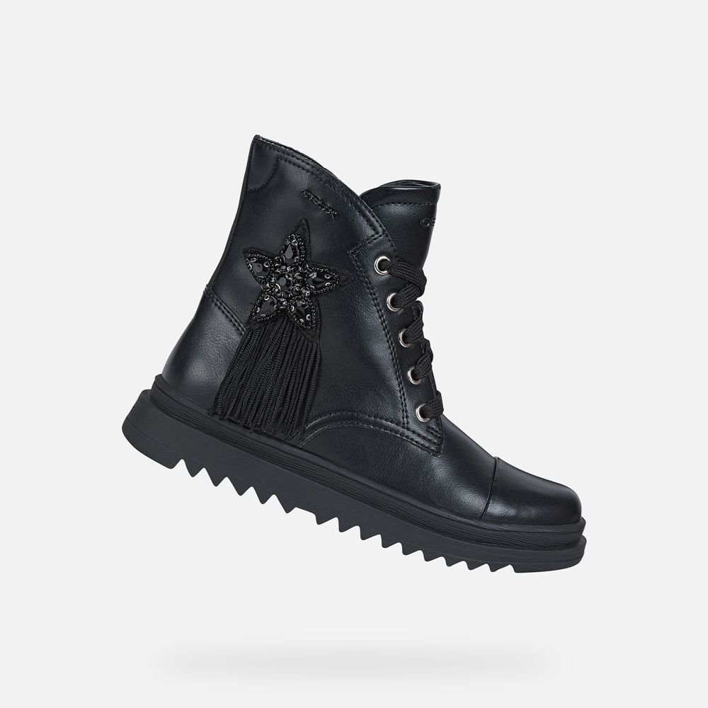 Geox - Botas Geox Menina Pretas Tamanho 38 - Geox Online Portugal