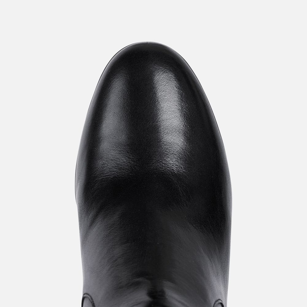 Geox Portugal - Botas Geox Senhora Saldos - Geox Calinda Mid Pretas